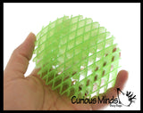 Transformation Mesh Worm - Deform Net Fidget - Morph Changes Shapes