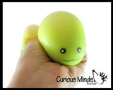 NEW - Turtle Burger Squishy Squeeze Stress Ball Soft Doh Filling - Like Shaving Cream - Sensory, Fidget Toy