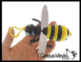 NEW - Bumble Bee Fidget - Clip-on Wiggle Articulated Jointed Moving Toy - Unique