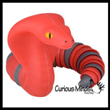 Large Cobra Articulated Snakes -  Wiggle Fidget Jointed Moving Creature Toy - Unique