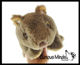 Plush Wombat Stuffed Animal Toy - Plushie Stuffie Australian