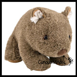 Plush Wombat Stuffed Animal Toy - Plushie Stuffie Australian