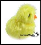 Chirping Chicks - Fuzzy Chick that Chirps in Your Hand - Easter - Chicken Lover Toy Gift