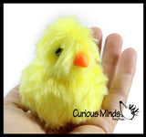 Chirping Chicks - Fuzzy Chick that Chirps in Your Hand - Easter - Chicken Lover Toy Gift