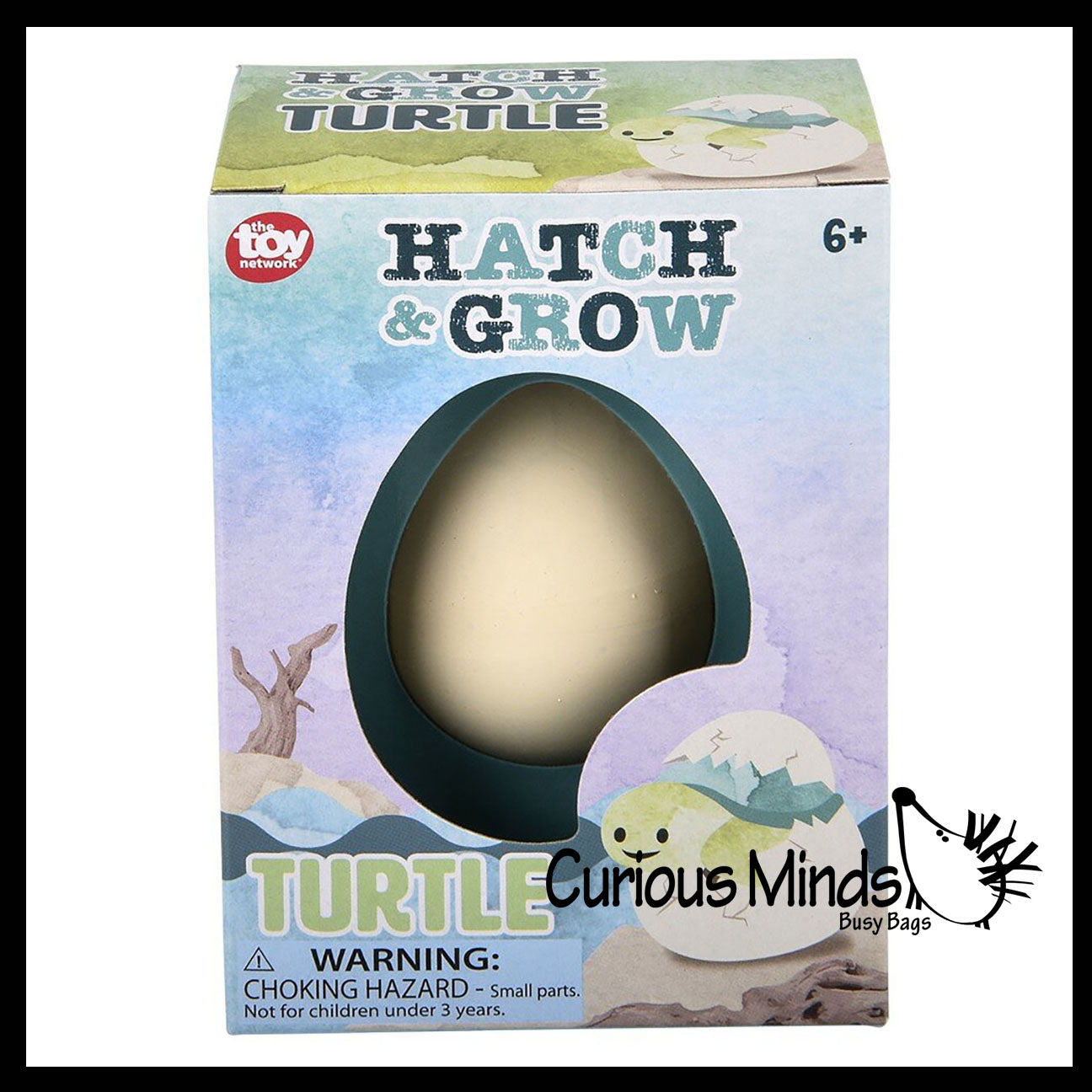 Hatch and Grow a Turtle Egg in Water - Add Water and it Grow