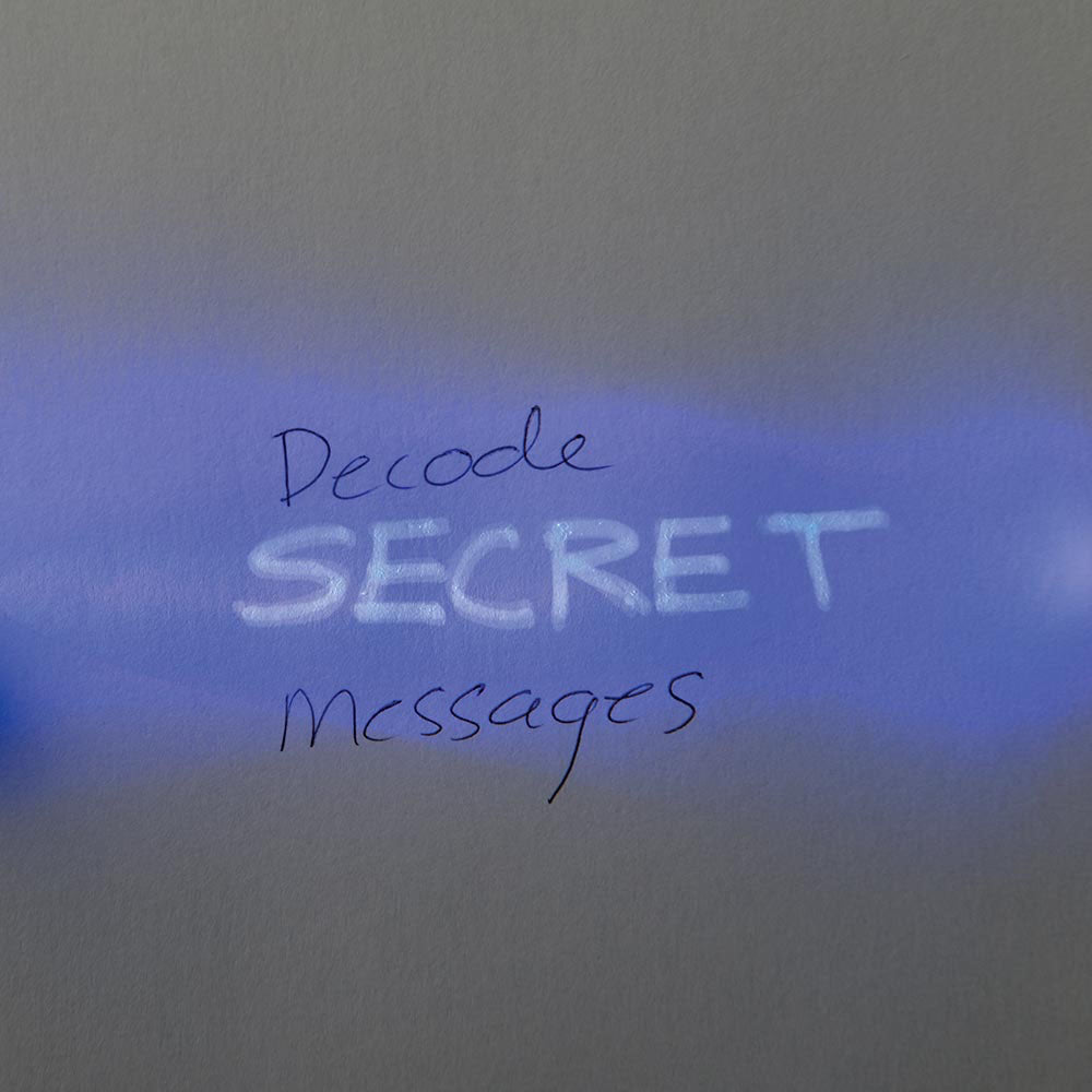 Secret Message Spy Marker with Flash Light - Hidden Message Pen - Invi